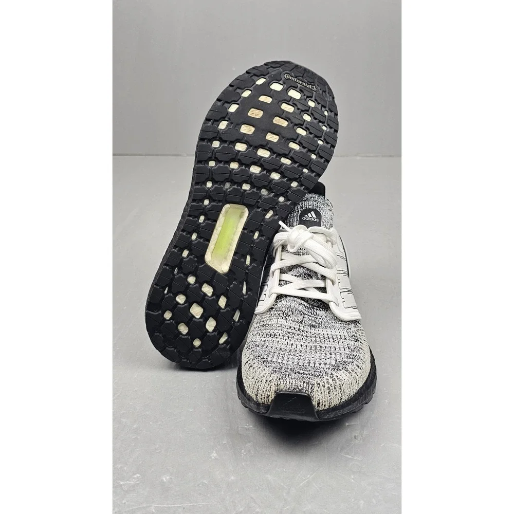 adidas Men's Oreo Black and White Athletic Running Shoes